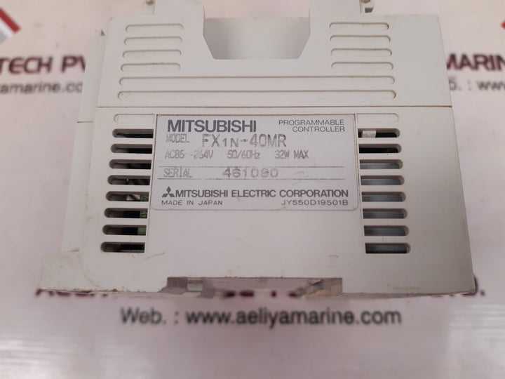 Mitsubishi melsec fx1n-40mr programmable controller