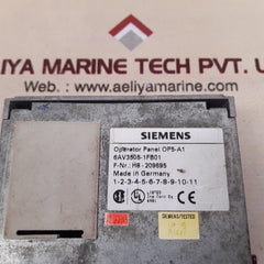 Siemens 6av3505-1fb01 operator panel op5-a1
