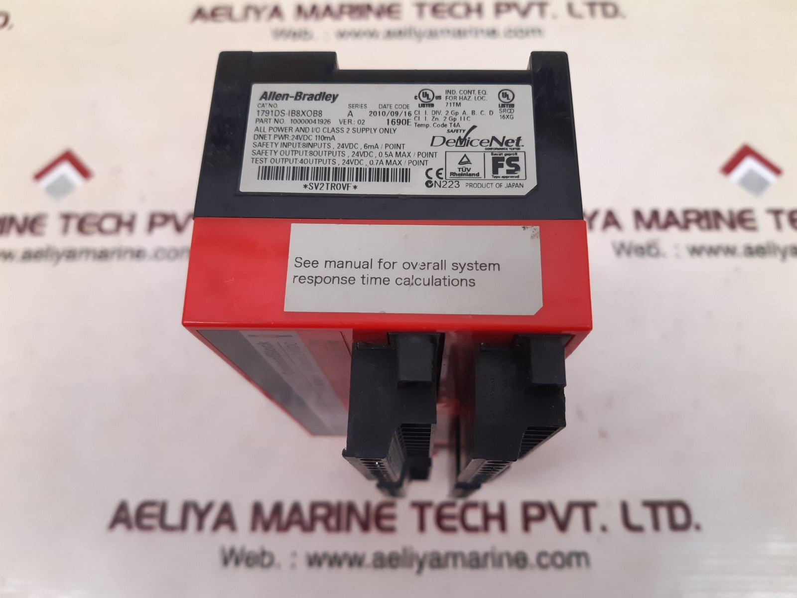Allen-bradley 1791ds-ib8xob8 compact block safety module
