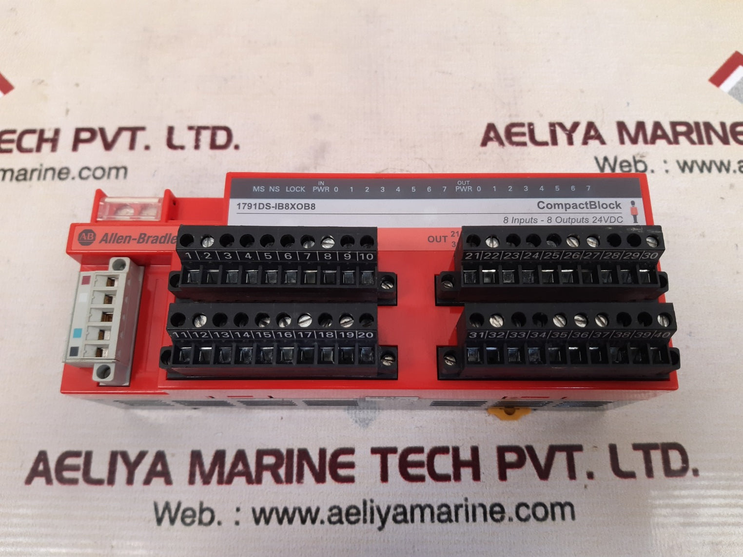 Allen-bradley 1791ds-ib8xob8 compact block safety module