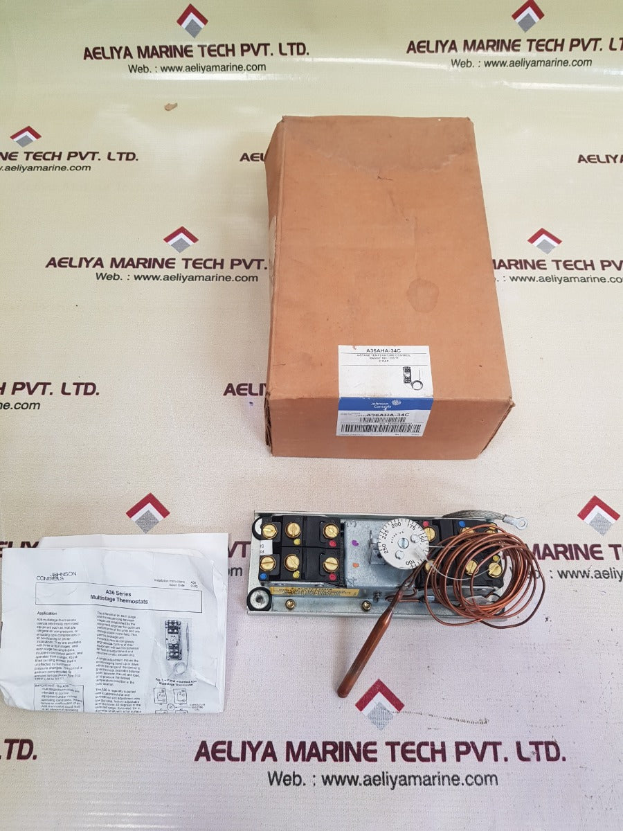 Johnson controls a36aha-34c 4-stage temperature control