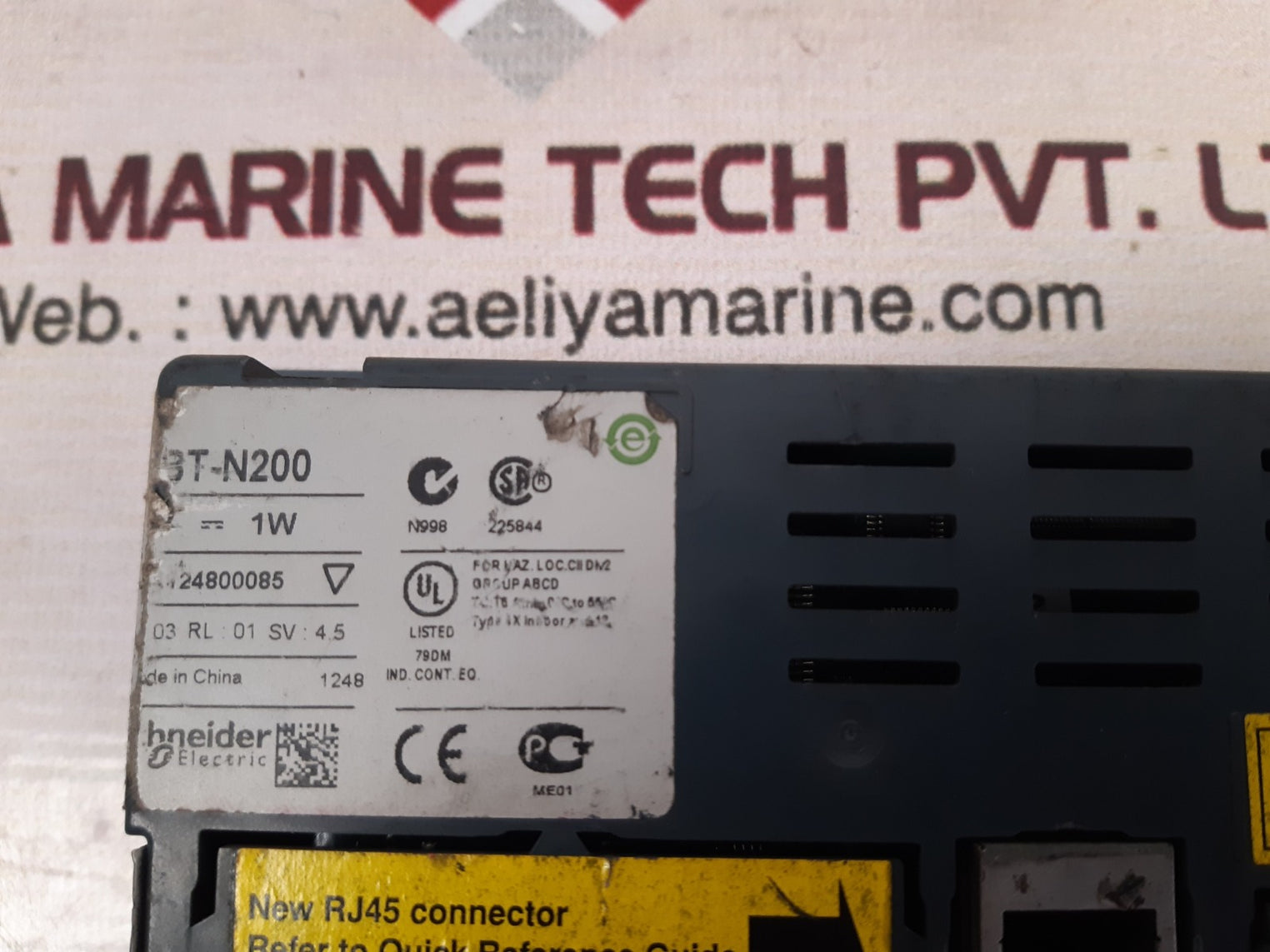 Schneider electric magelis xbt-n200 hmi display