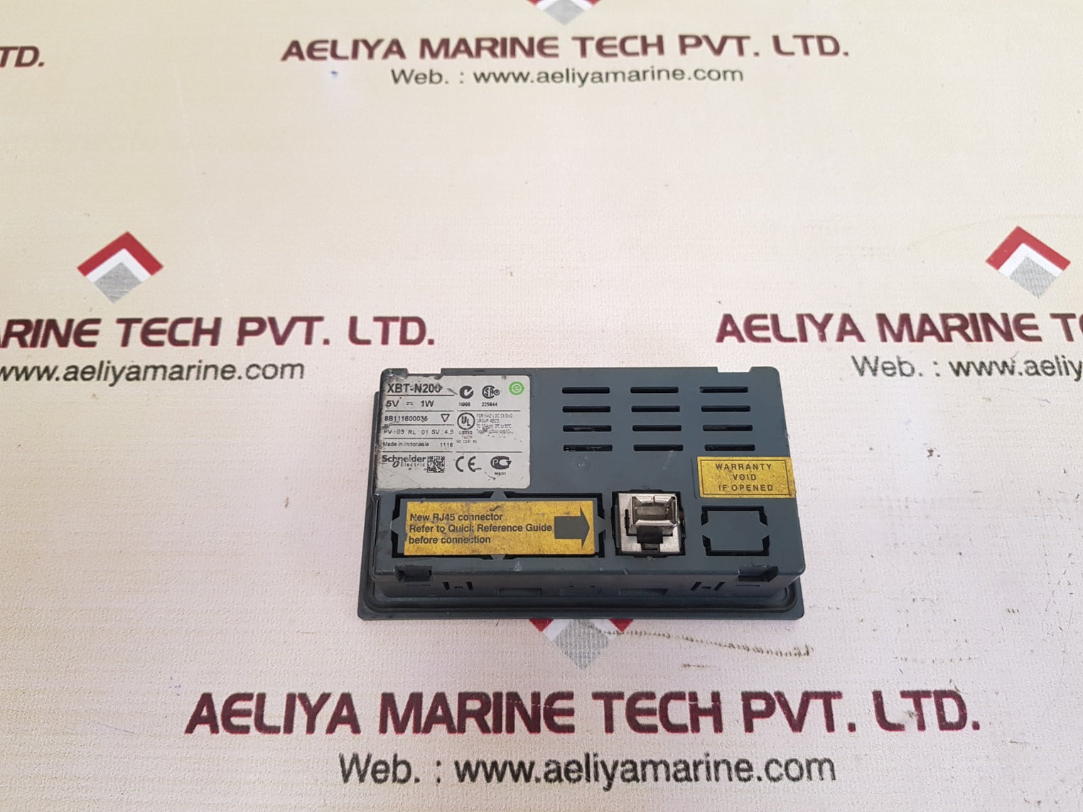 Schneider electric xbt-n200 display unit rl:01