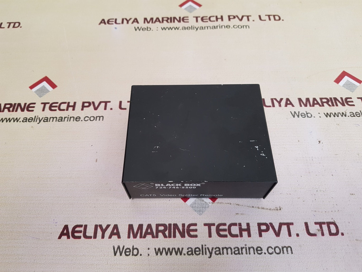 Blackbox 724 746 5500 cat5 video splitter remote