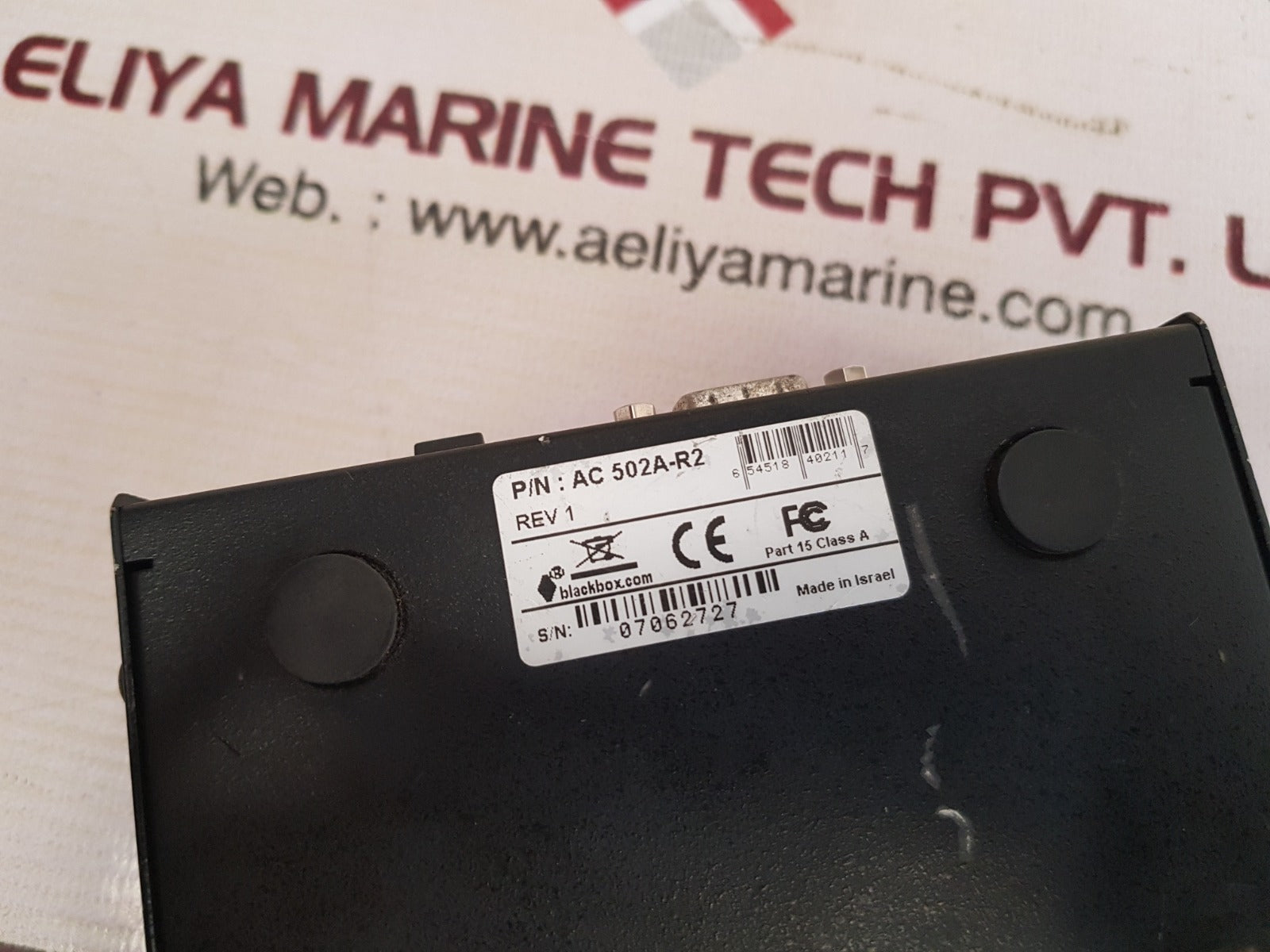 Blackbox 724 746 5500 cat5 video splitter remote