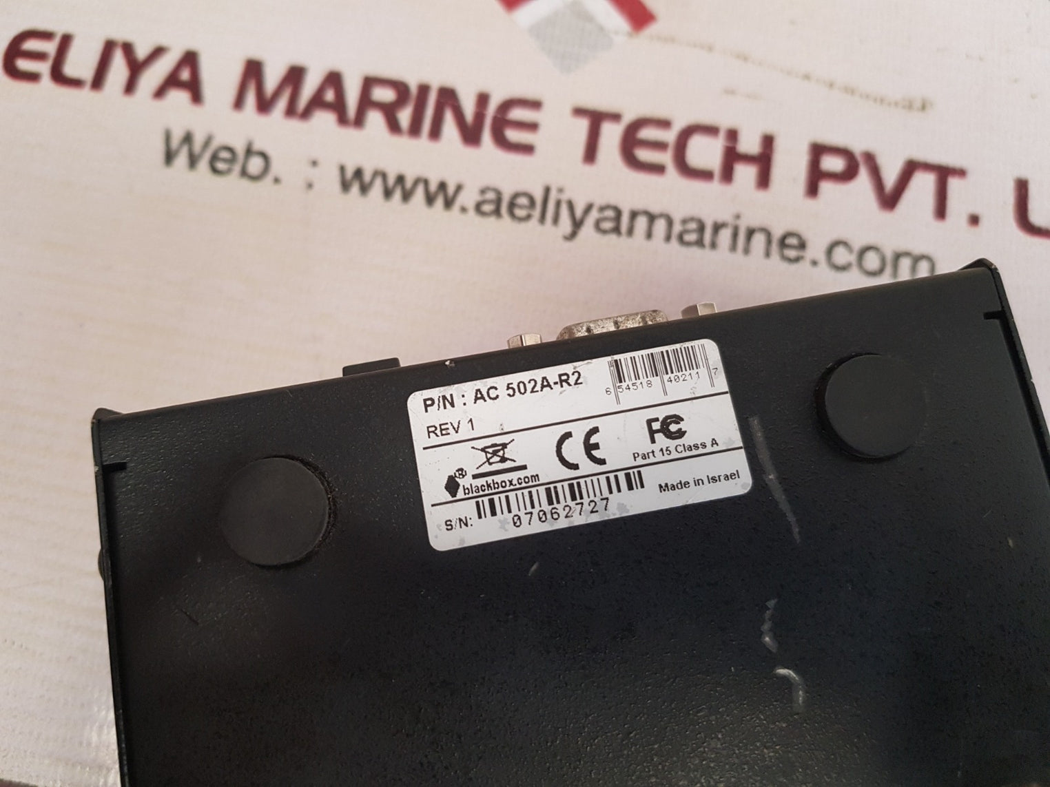 Blackbox 724 746 5500 cat5 video splitter remote