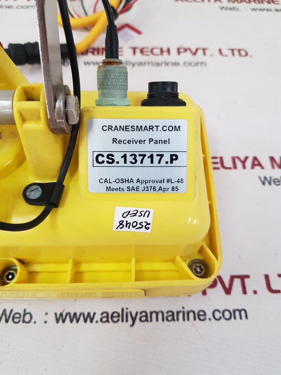 Cranesmart system cs.13717.p heavy lift crane receiver panel 