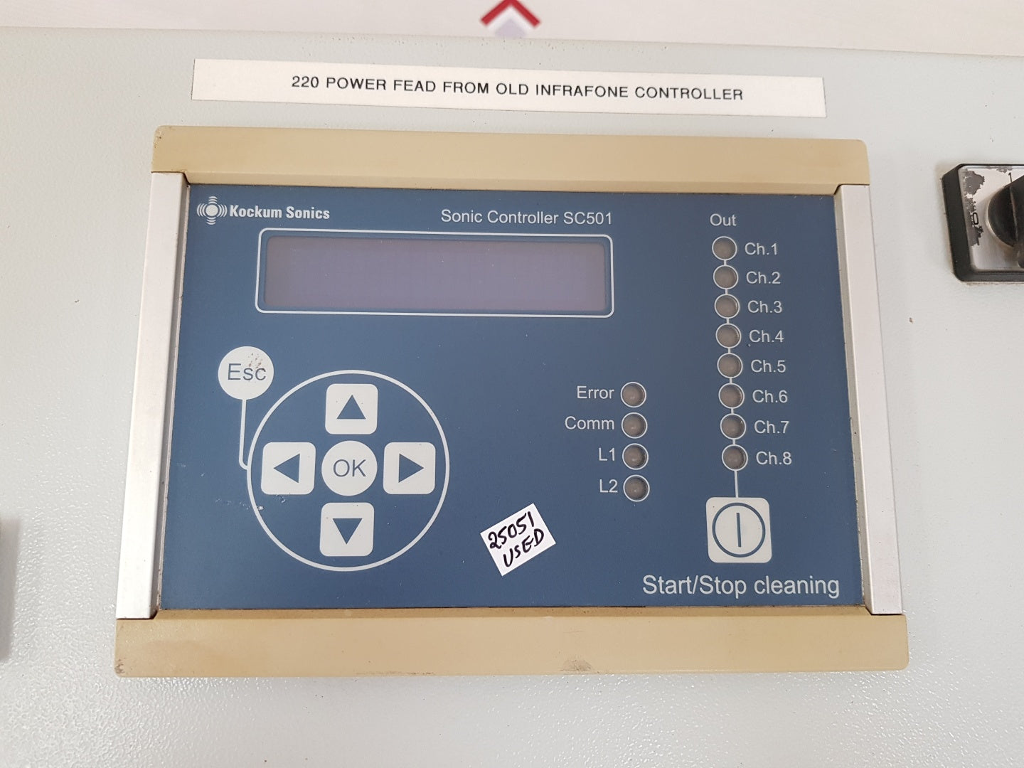 Kockum sonic controller sc501 Used 