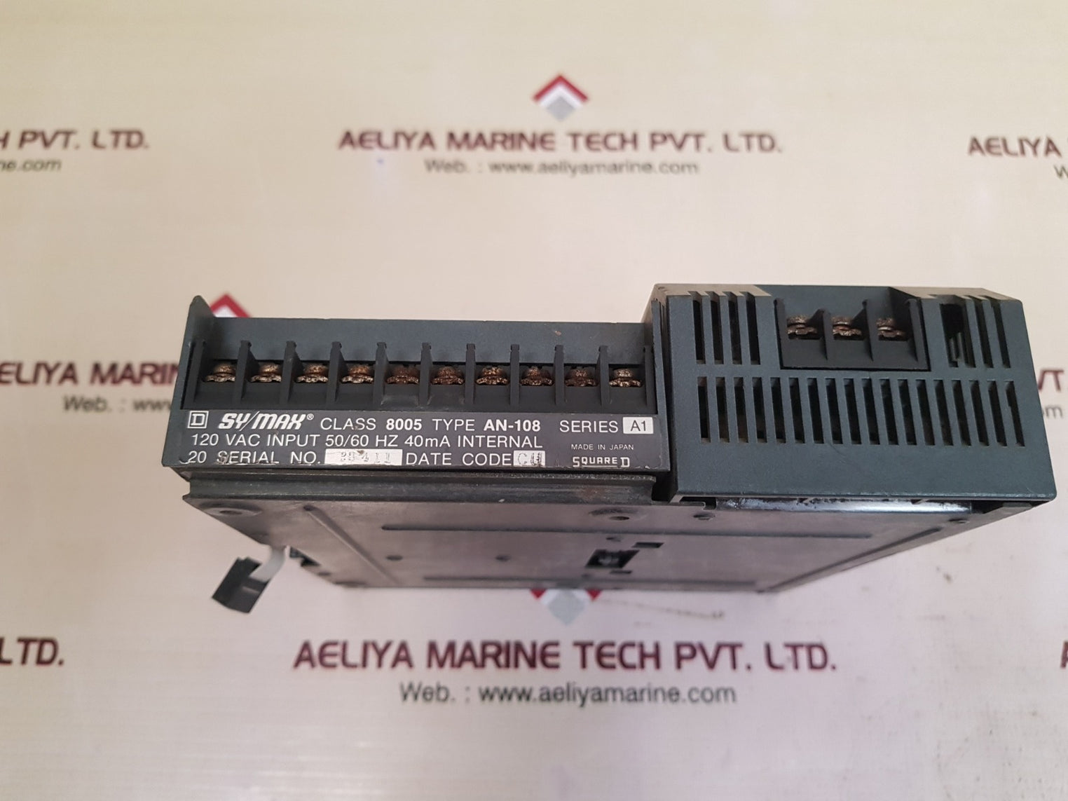 Square d cp-50plc unit with an-108 input module st-108 output module 