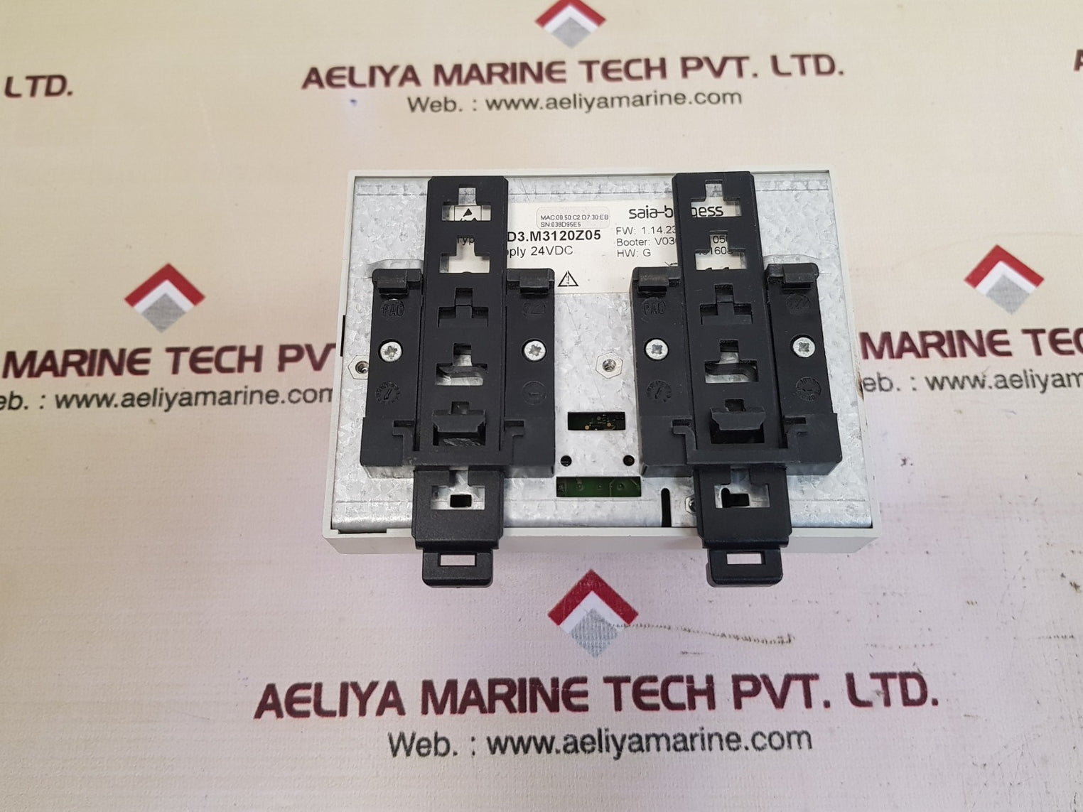 Saia-burgess pcd3.m3120z05 power supply with pcd3.a460 input module