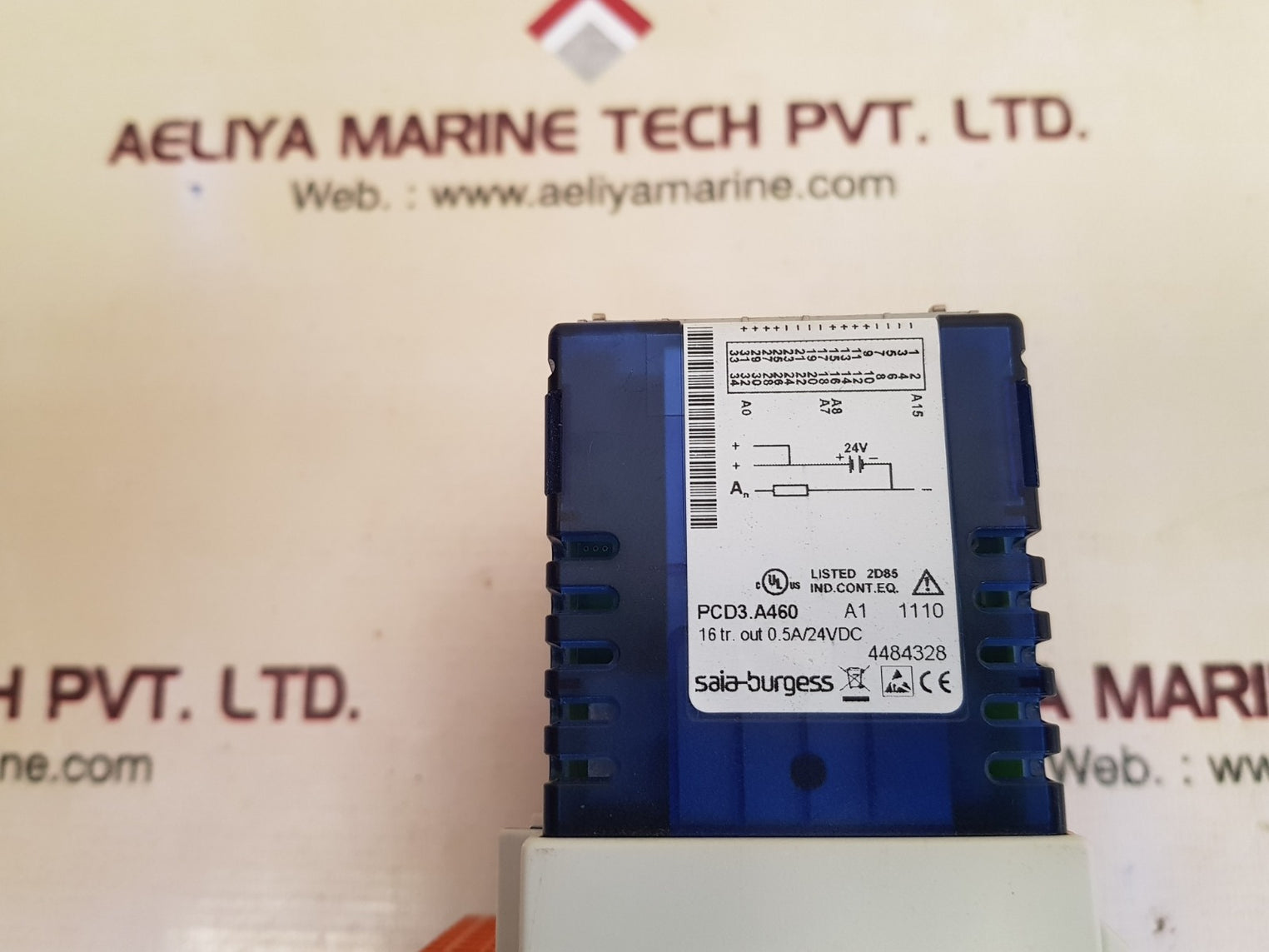 Saia-burgess pcd3.m3120z05 power supply with pcd3.a460 input module