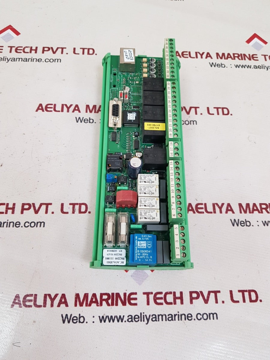 Bollfilter bk2200 main mainboard for protection system