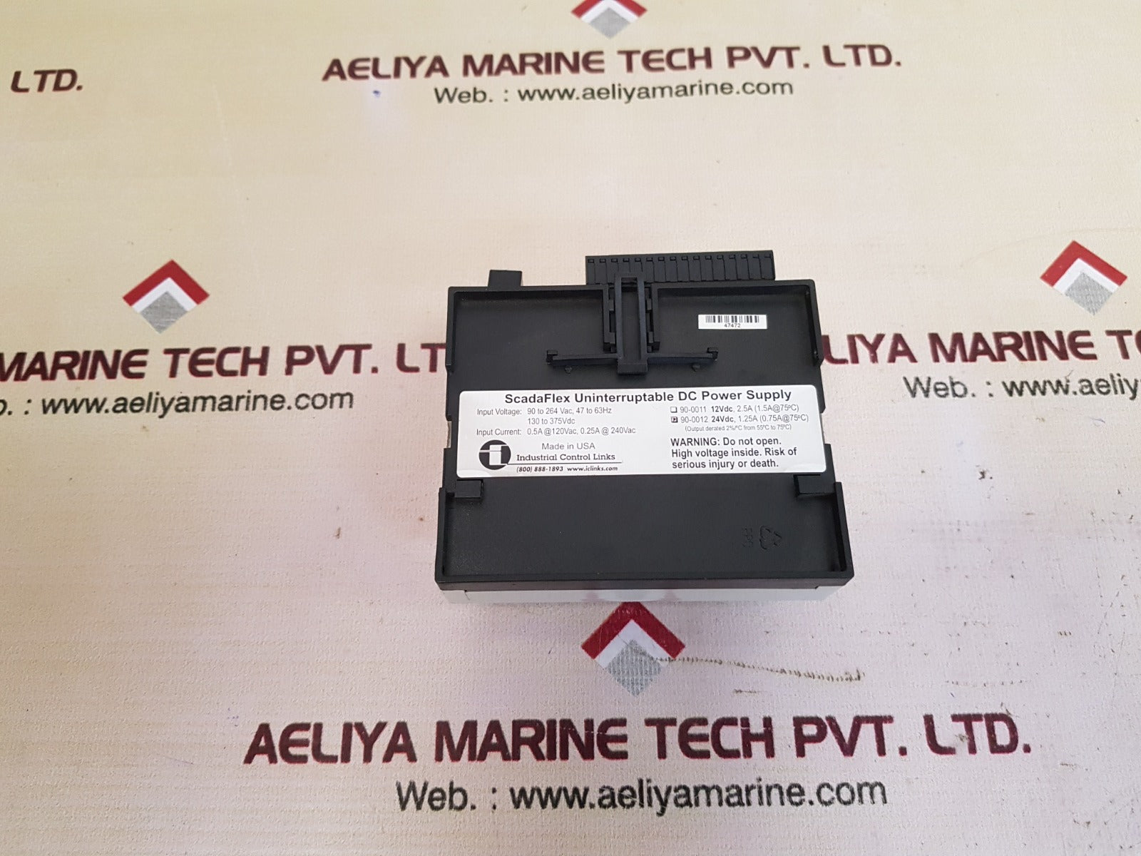 Industrial control 90-0012 Scadaflex dc ups dc power supply 