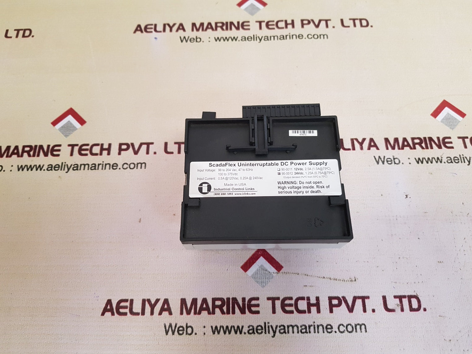 Industrial control 90-0012 Scadaflex dc ups dc power supply 