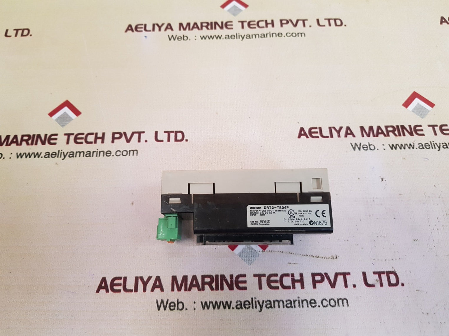 Omron drt2-ts04p temperature input terminal