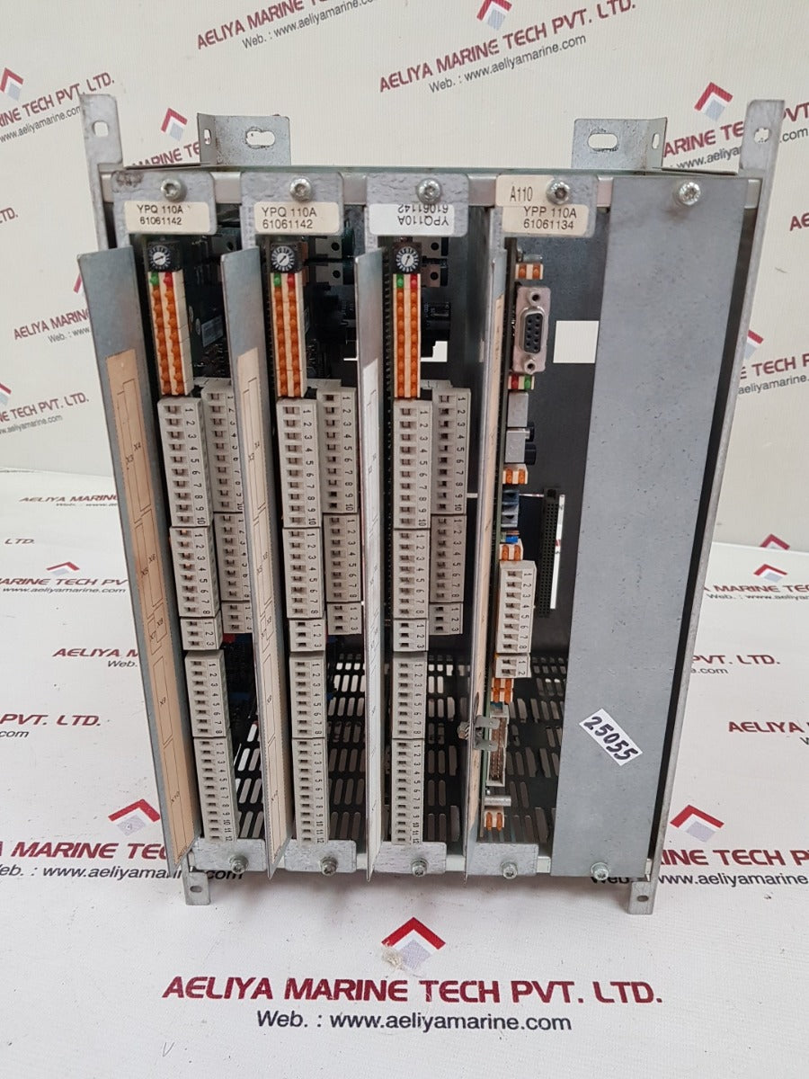 Abb drives cdcmek 5, ypq 110a 61061142, ypp 110a 61061134 plc module rack
