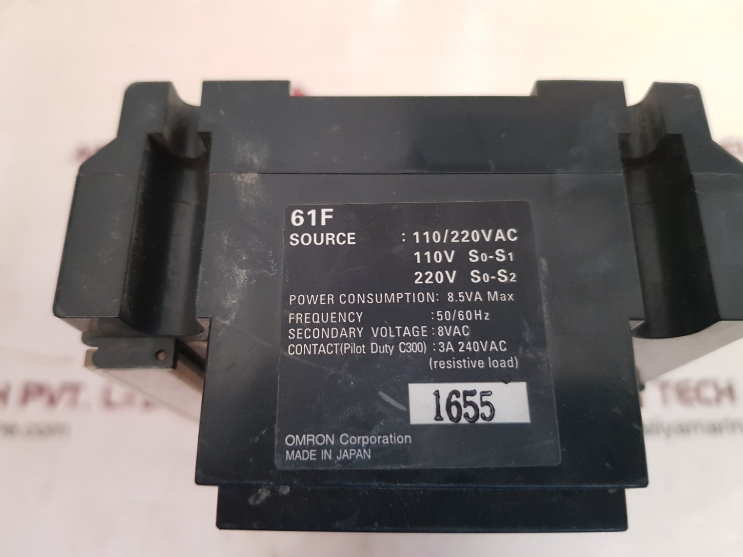 Omron 61f-g4n-ba floatless level switch