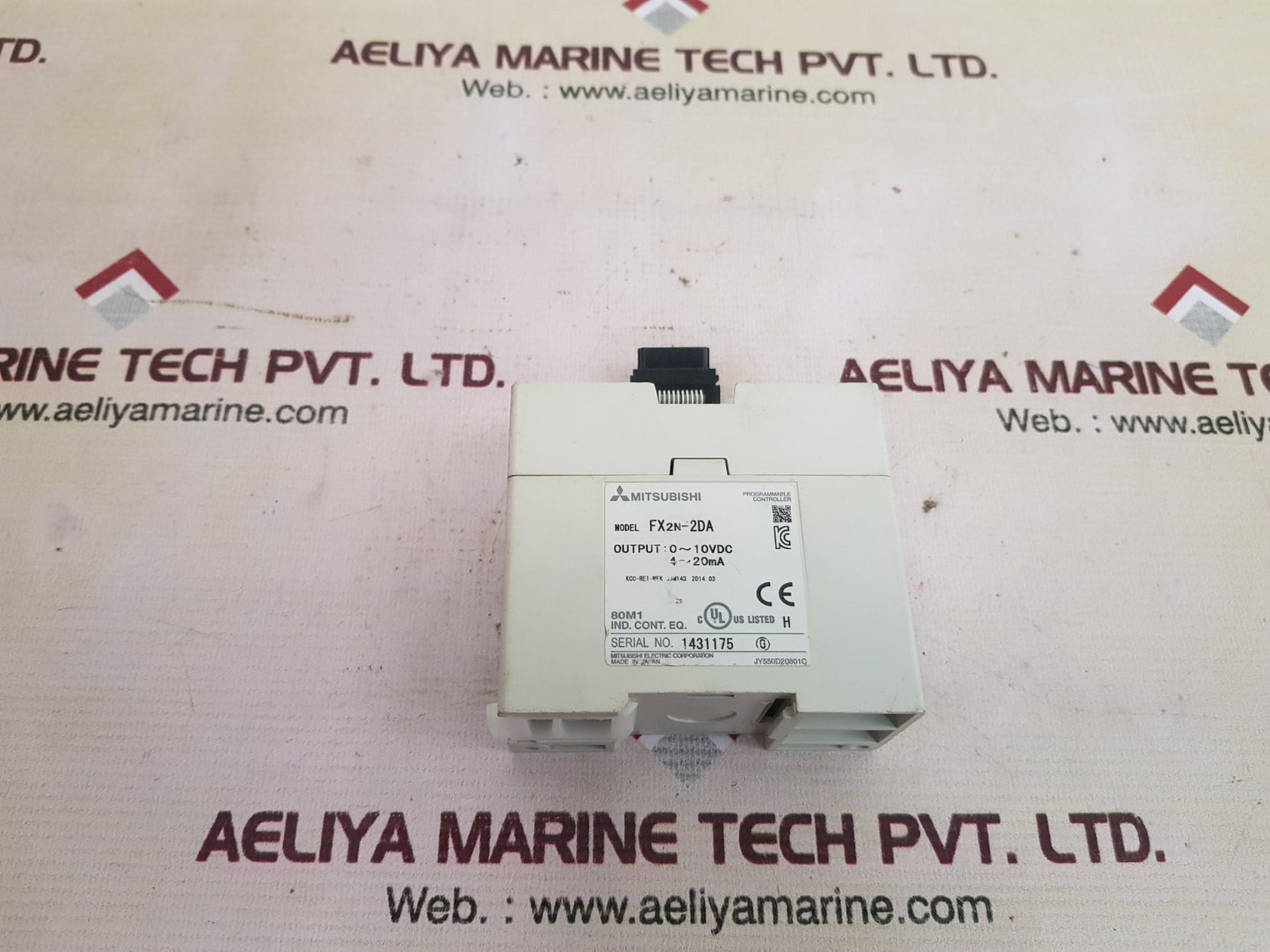 Mitsubishi fx2n-2da programmable controller