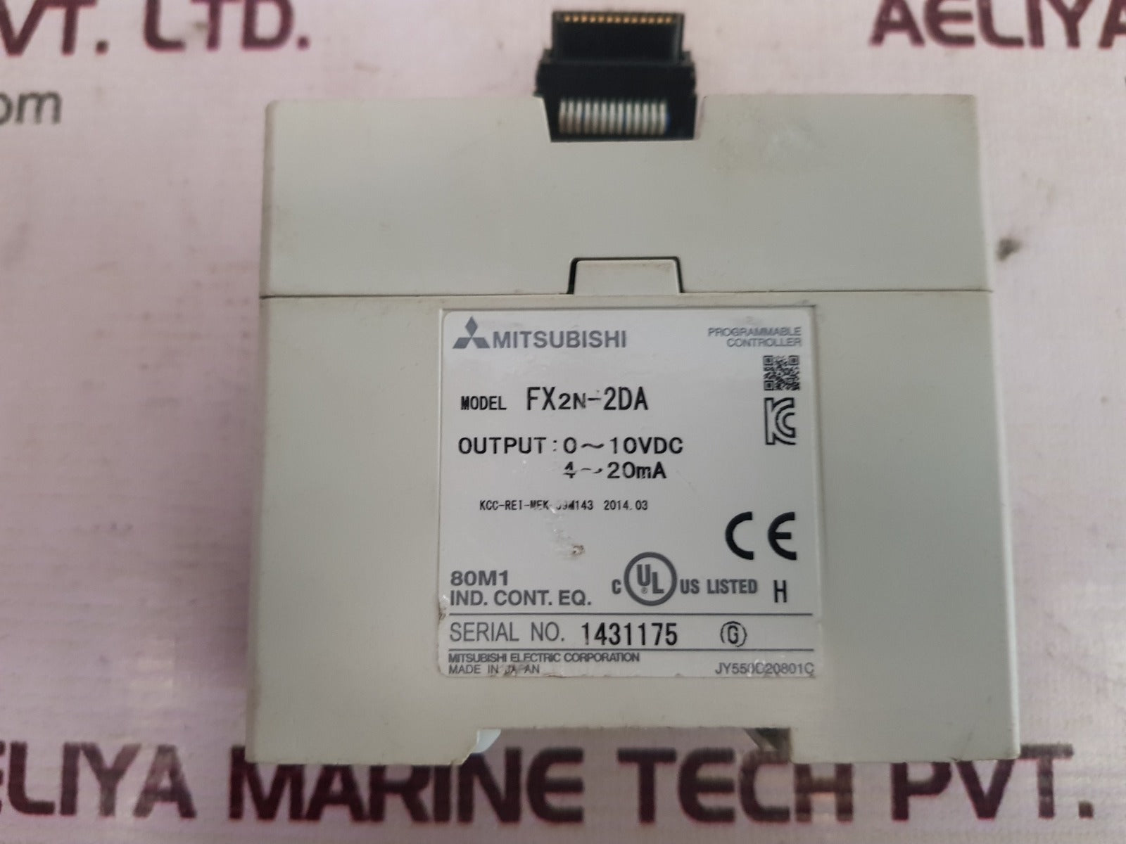 Mitsubishi fx2n-2da programmable controller