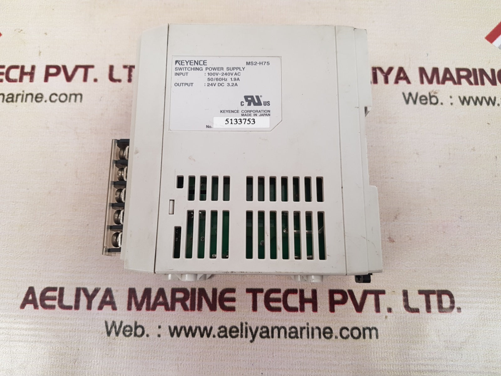 Keyence ms2-h75 3.2a switching power supply