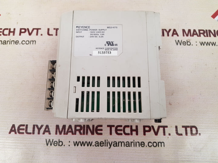 Keyence ms2-h75 3.2a switching power supply