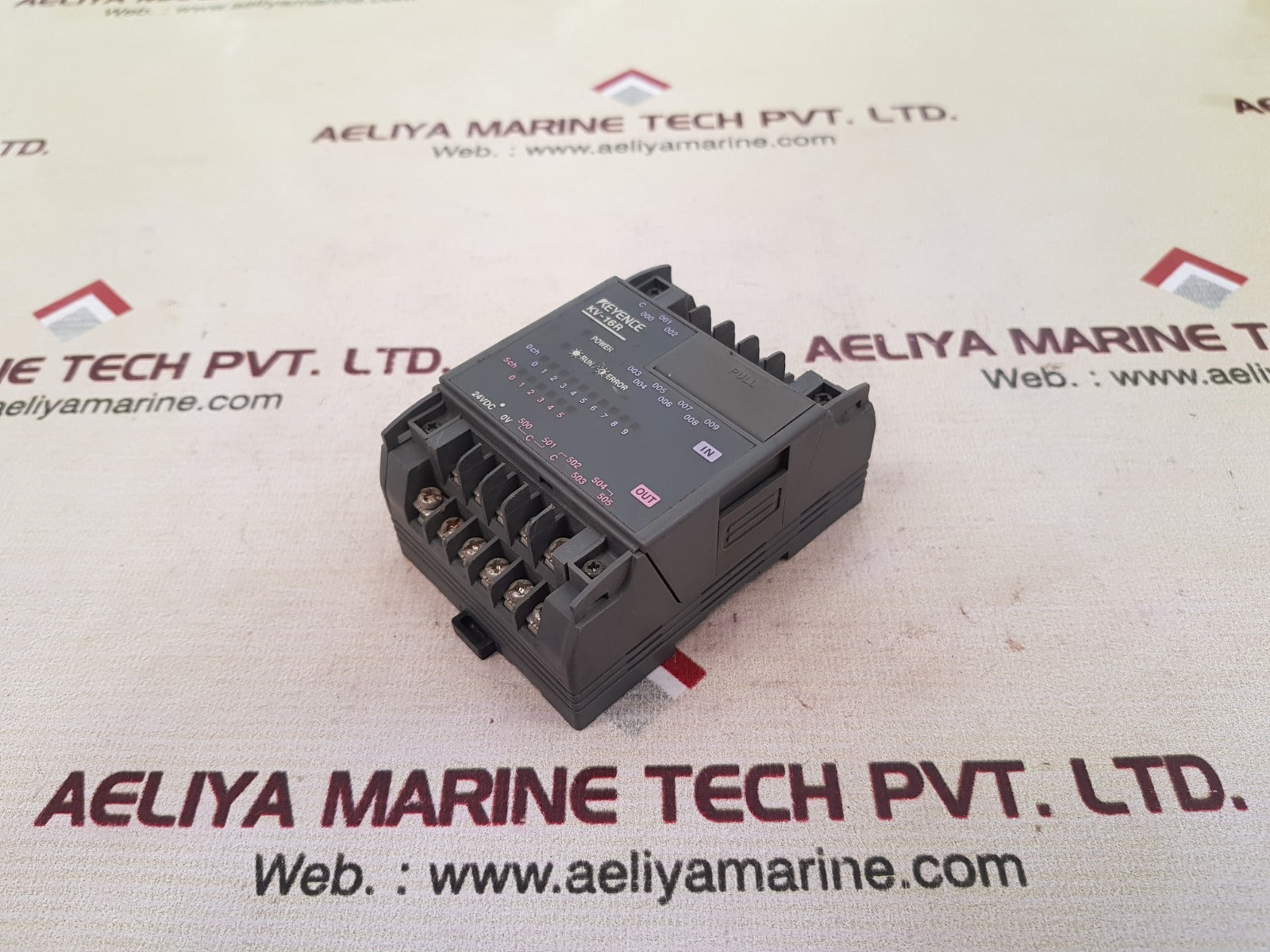 Keyence kv-16r programmable logic controller