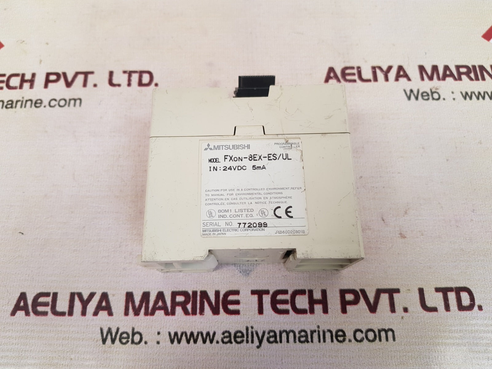 Mitsubishi fxon-8ex-es/ul programmable controller