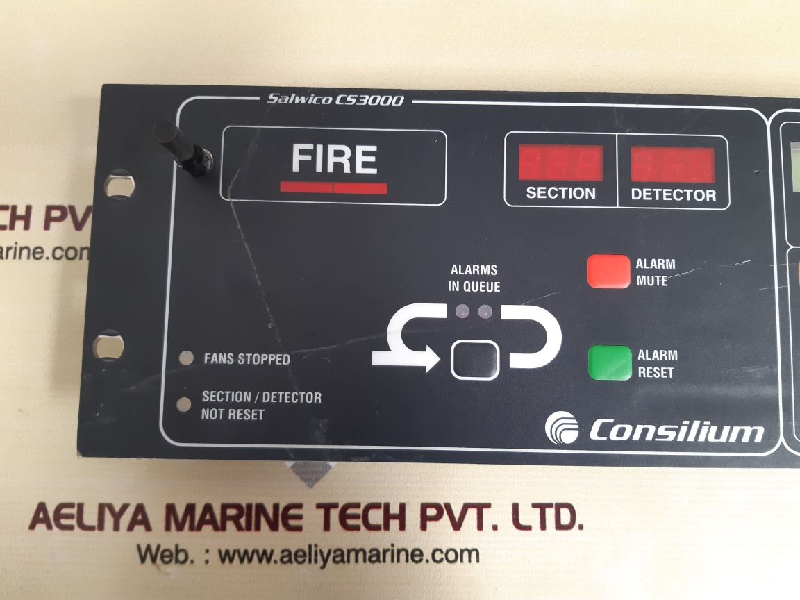 Consilium salwico cs3000 fire alarm syatem Used 