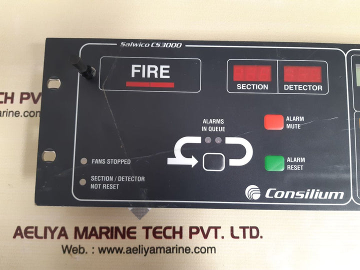 Consilium salwico cs3000 fire alarm syatem Used 