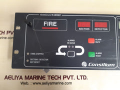 Consilium salwico cs3000 fire alarm syatem Used 