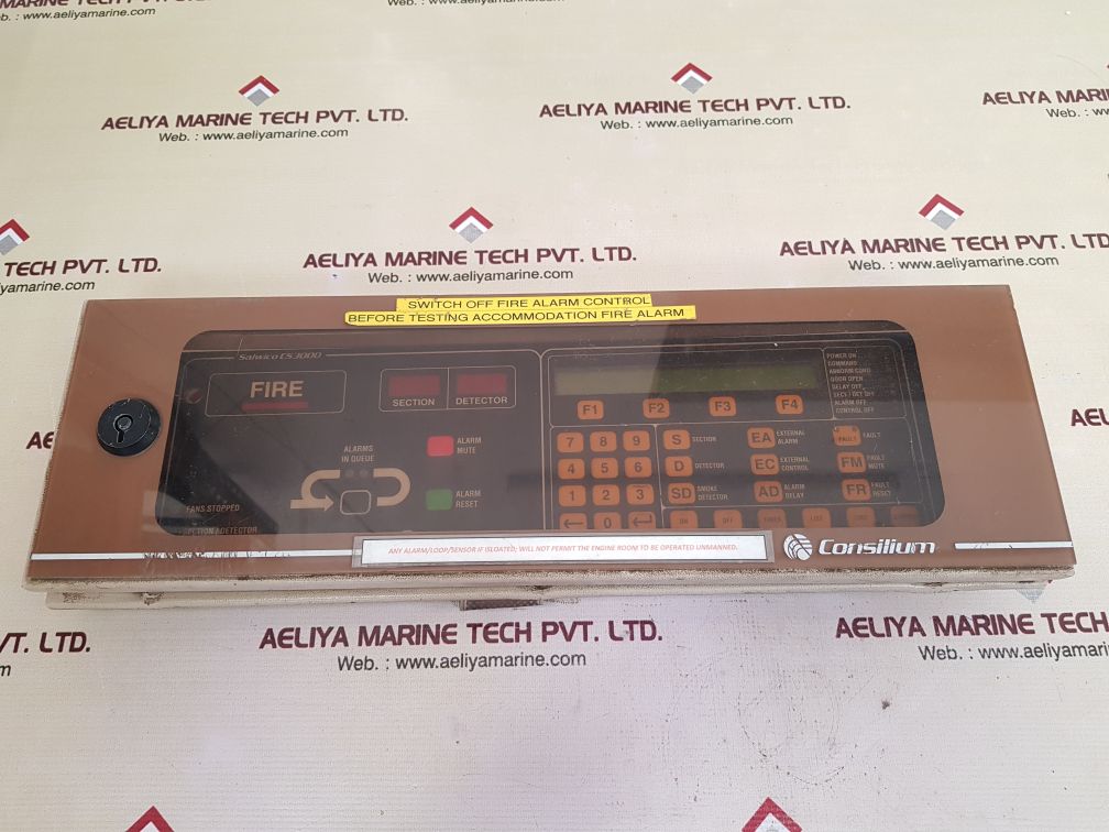 Consilium salwico cs3000 fire alarm system mfm-2 r2