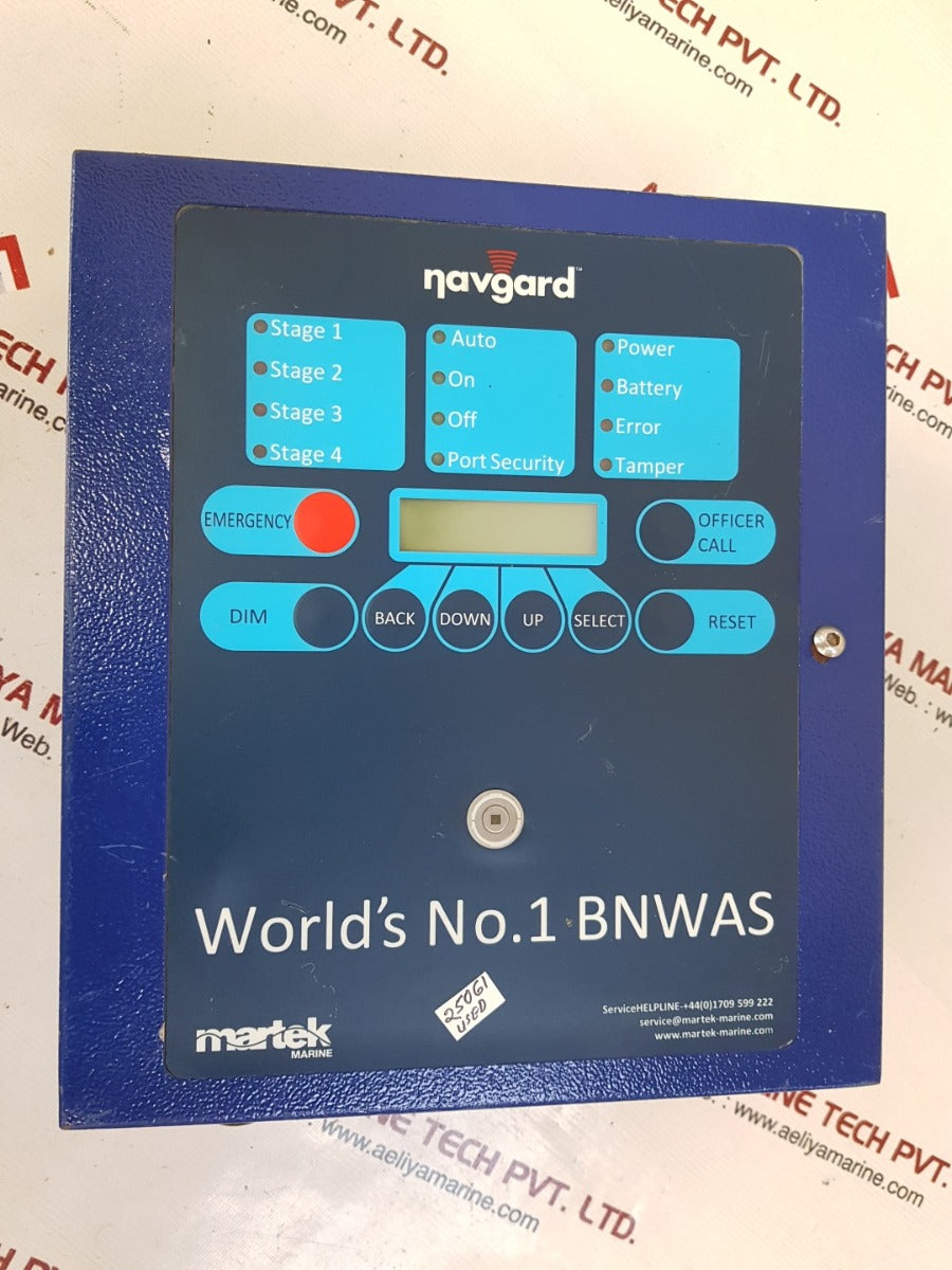 Martek-marine navgard bnwas bridge navigational watch alarm system t051080280 