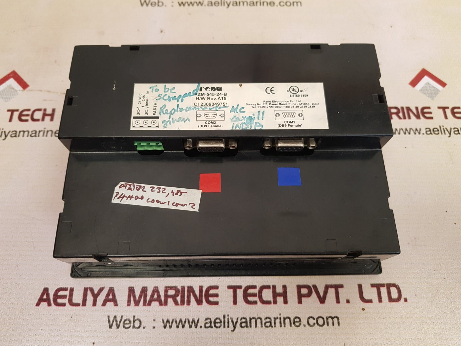 Renu pzm-545-24-b color touch screen operator hmi interface panel