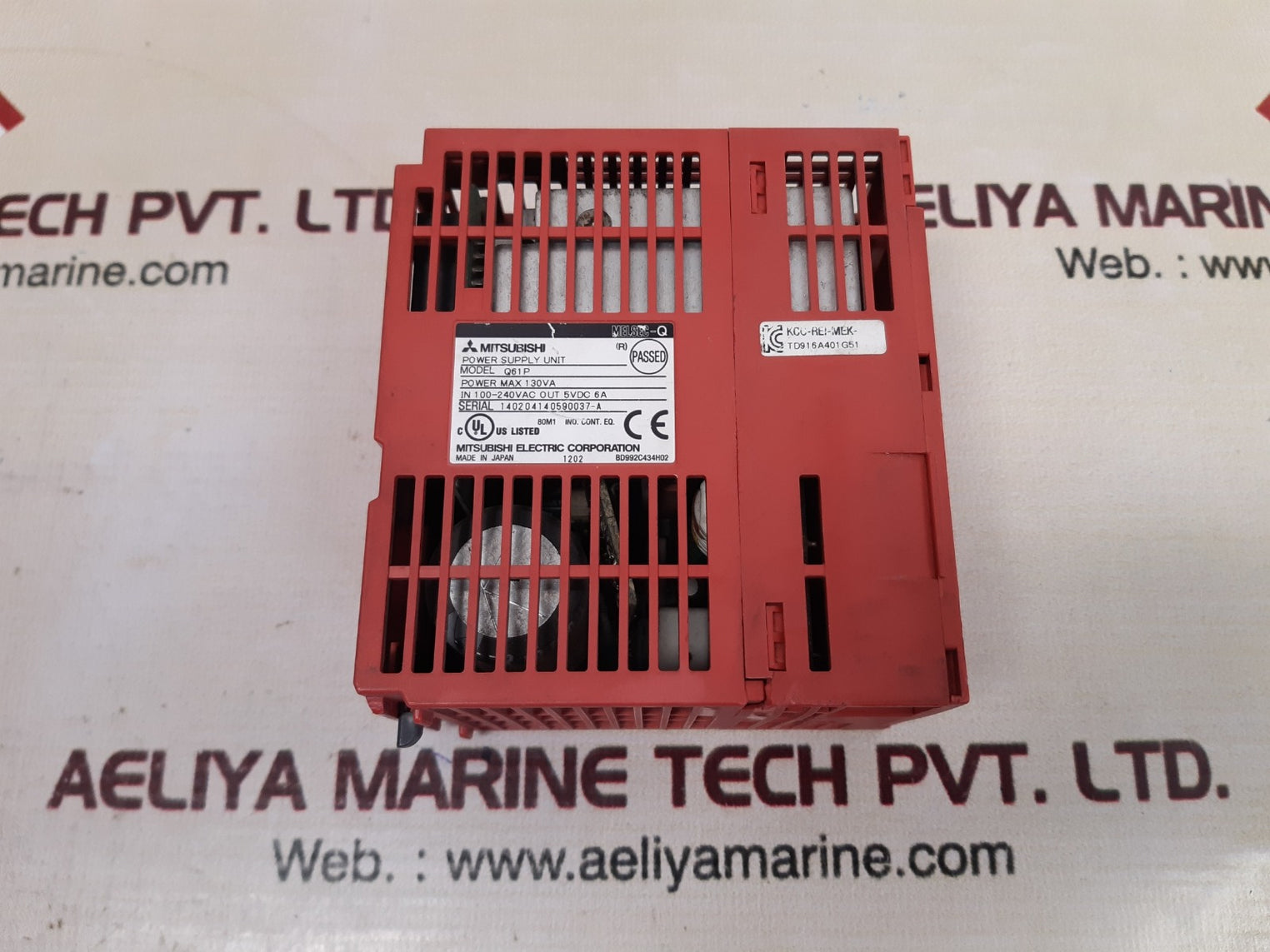 Mitsubishi q61p melsec-q power supply unit