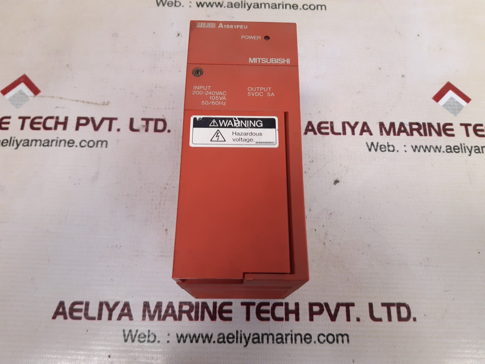 Mitsubishi a1s61peu melsec power supply unit