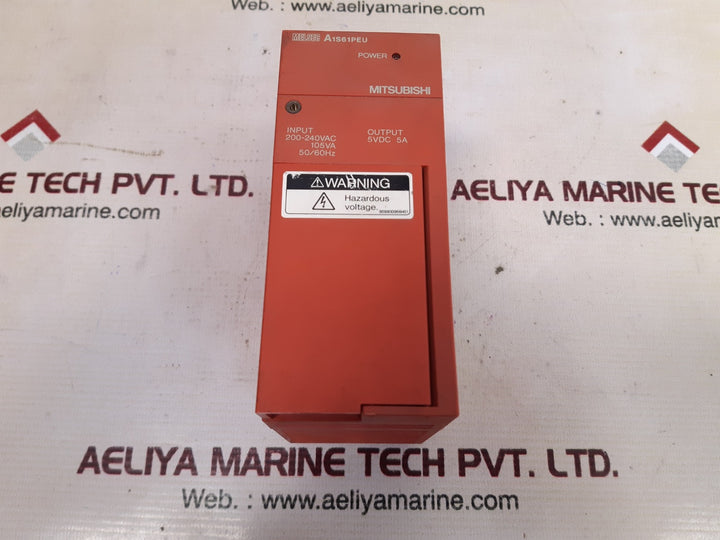 Mitsubishi a1s61peu melsec power supply unit