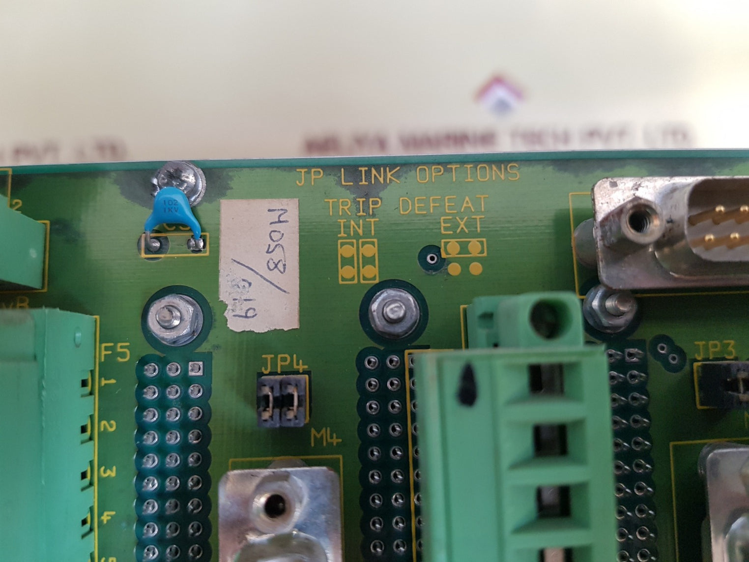 Silvertech relay sr-600 control panel rack p058/dd/101 iss 2