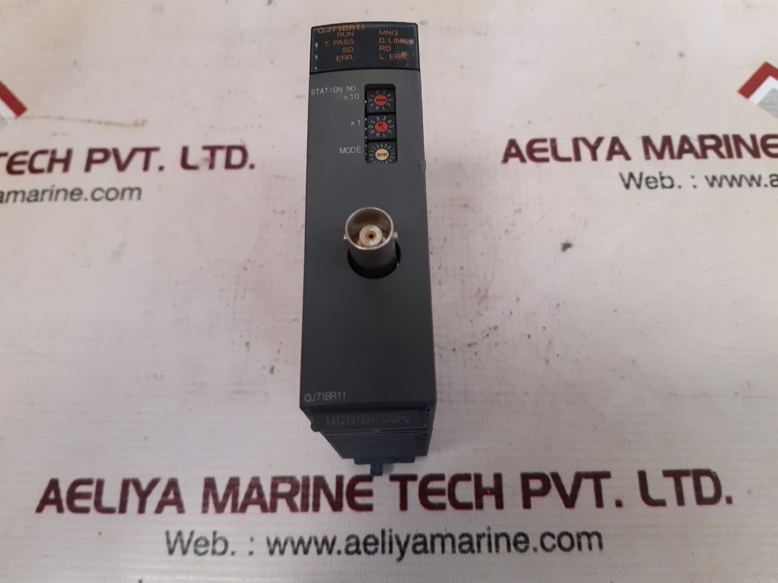 Mitsubishi qj71br11 melsec-q plc data link unit
