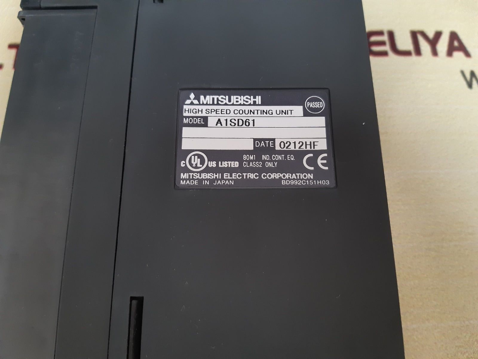 Mitsubishi a1sd61 high speed counting unit