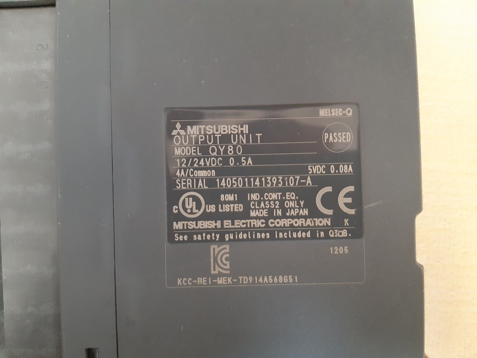 Mitsubishi melsec-q qy80 output unit