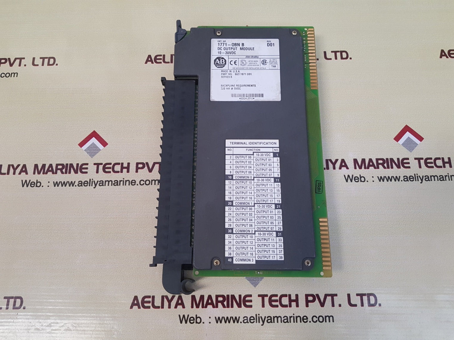 Allen bradley 1771-obn ser.b dc output module