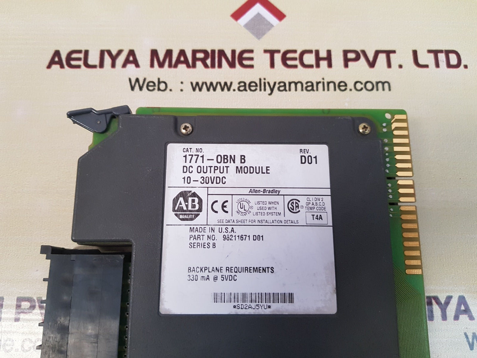 Allen bradley 1771-obn ser.b dc output module