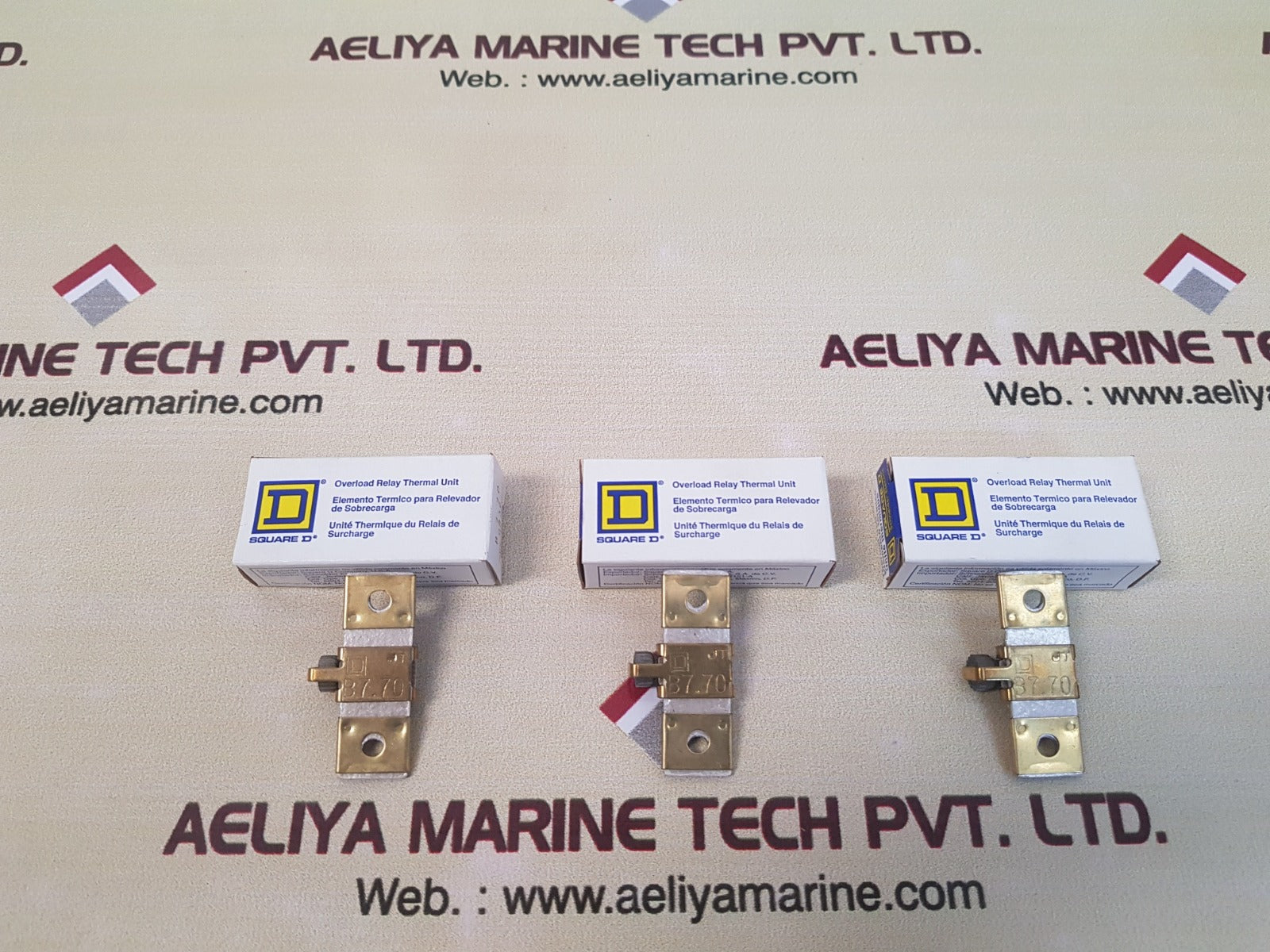 Square d b7.70 overload relay thermal unit