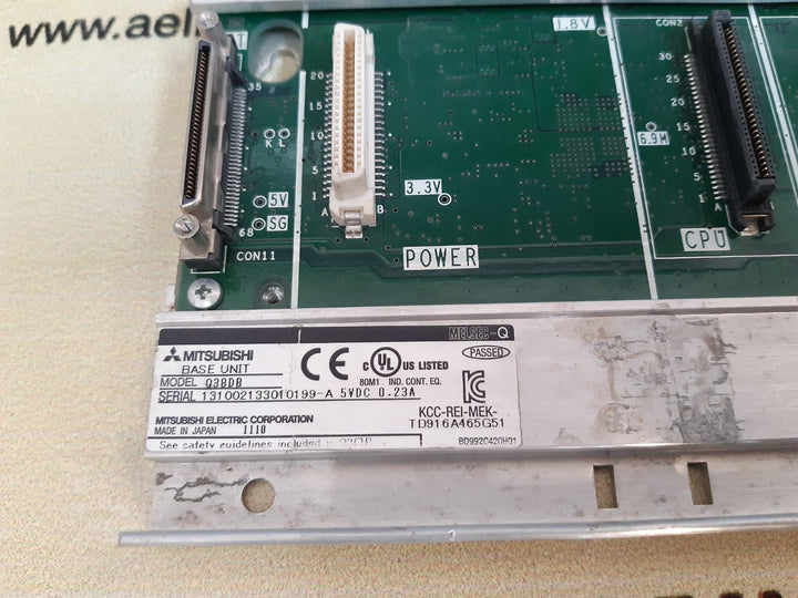 Mitsubishi q38db melsec-q base unit