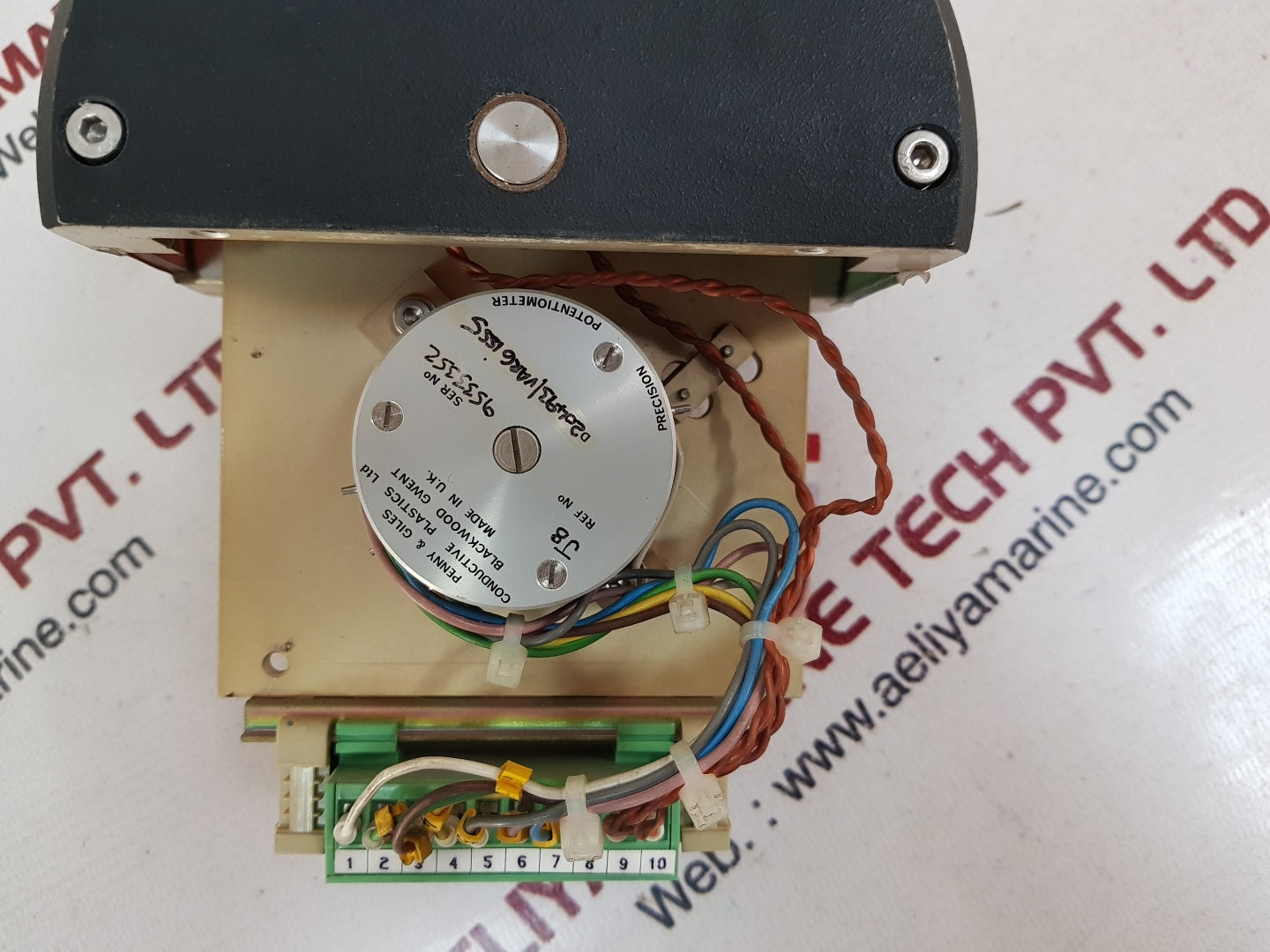 Lilaas lf120s engine control lever