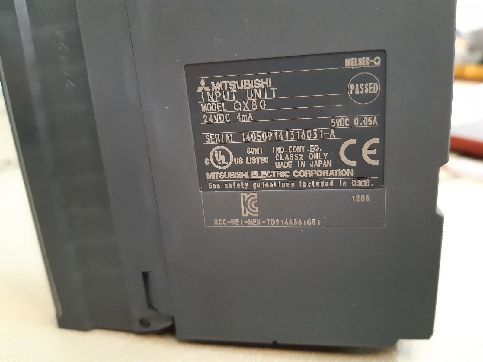 Mitsubishi melsec-q qx80 plc input unit