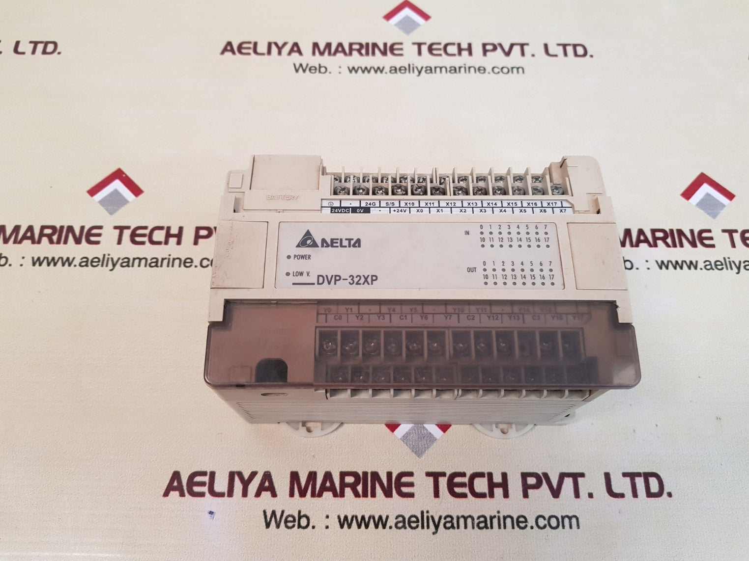 Delta dvp-32xp11r plc expansion module