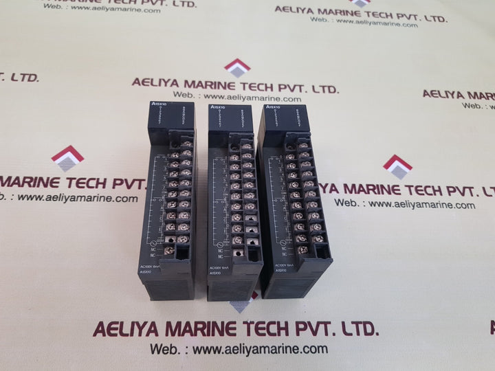 Mitsubishi a1sx10 programmable controller module ac100v 6ma