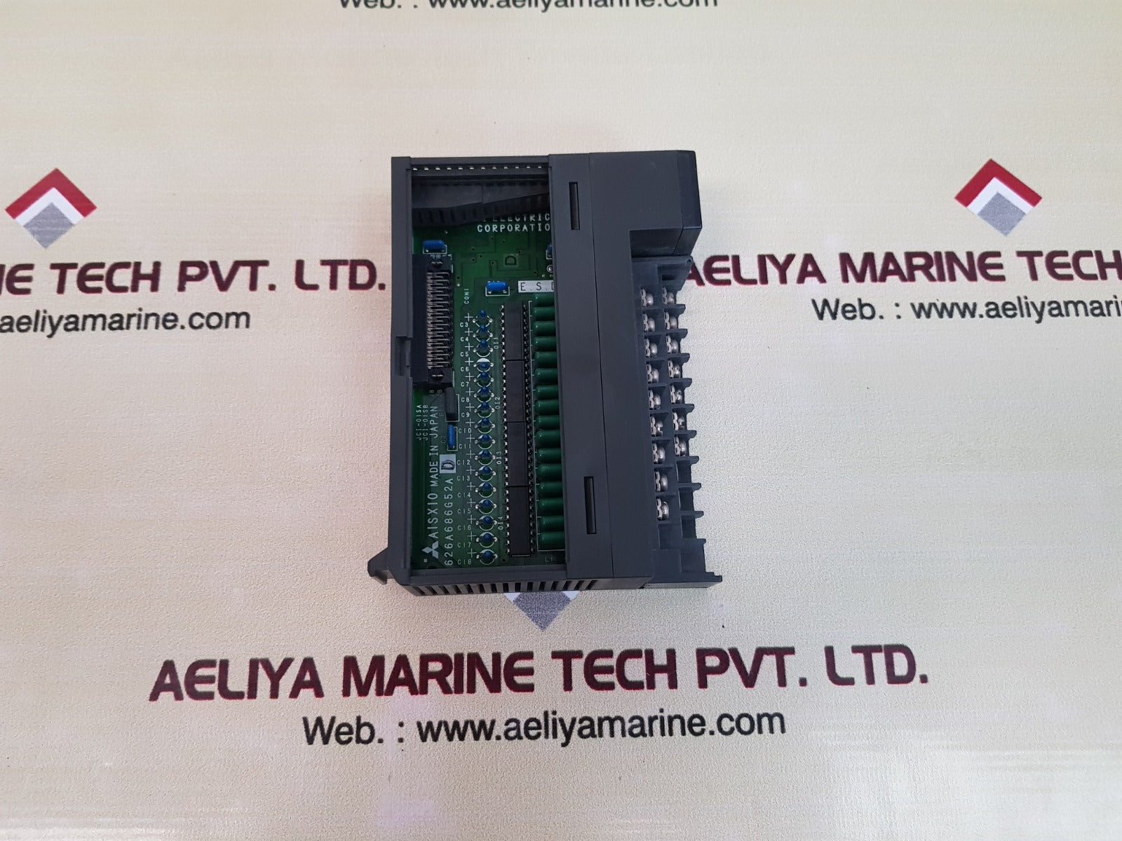 Mitsubishi a1sx10 programmable controller module ac100v 6ma