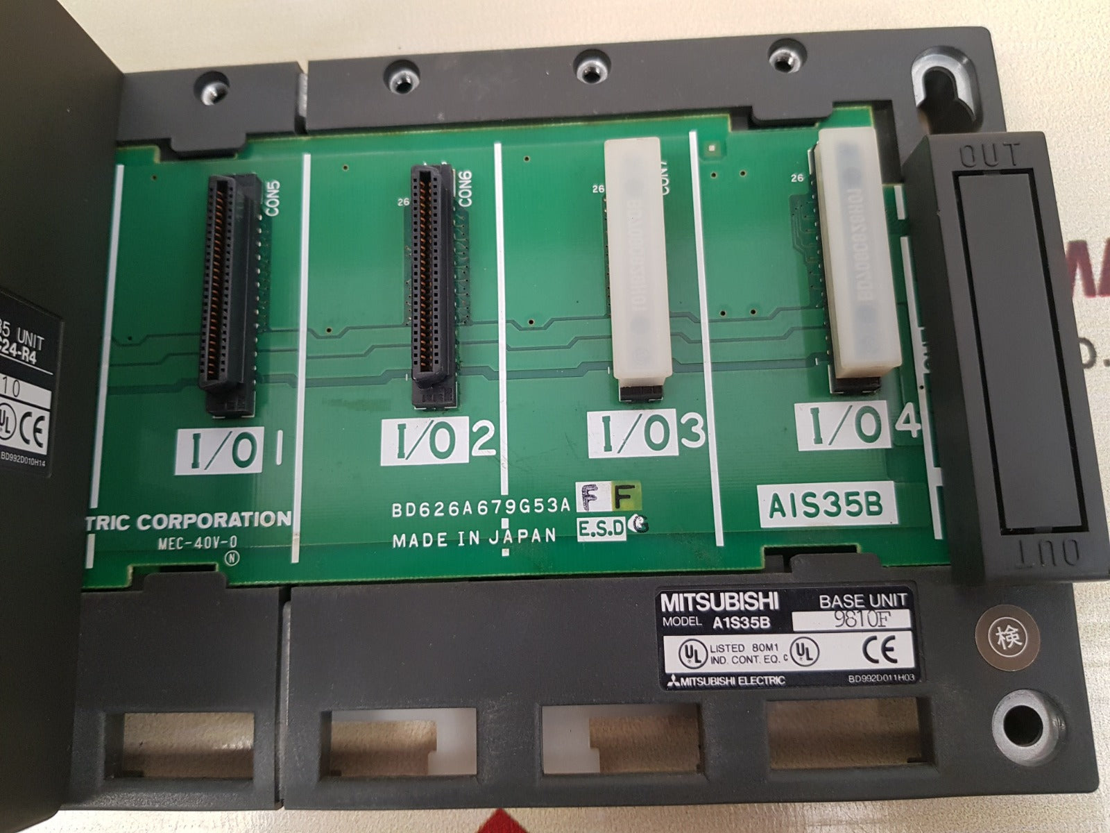Mitsubishi melsec a1s61pn,a2shcpu,a1sj71uc24-r4,power supply unit